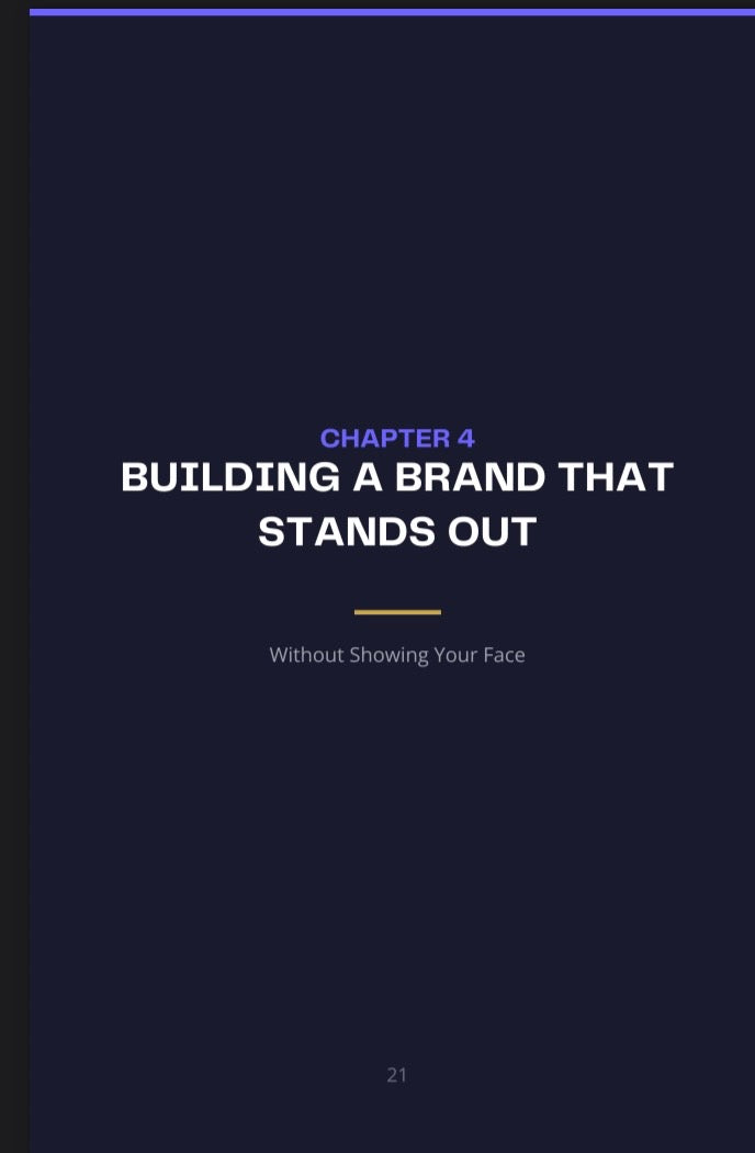 Ultimate faceless content blueprint