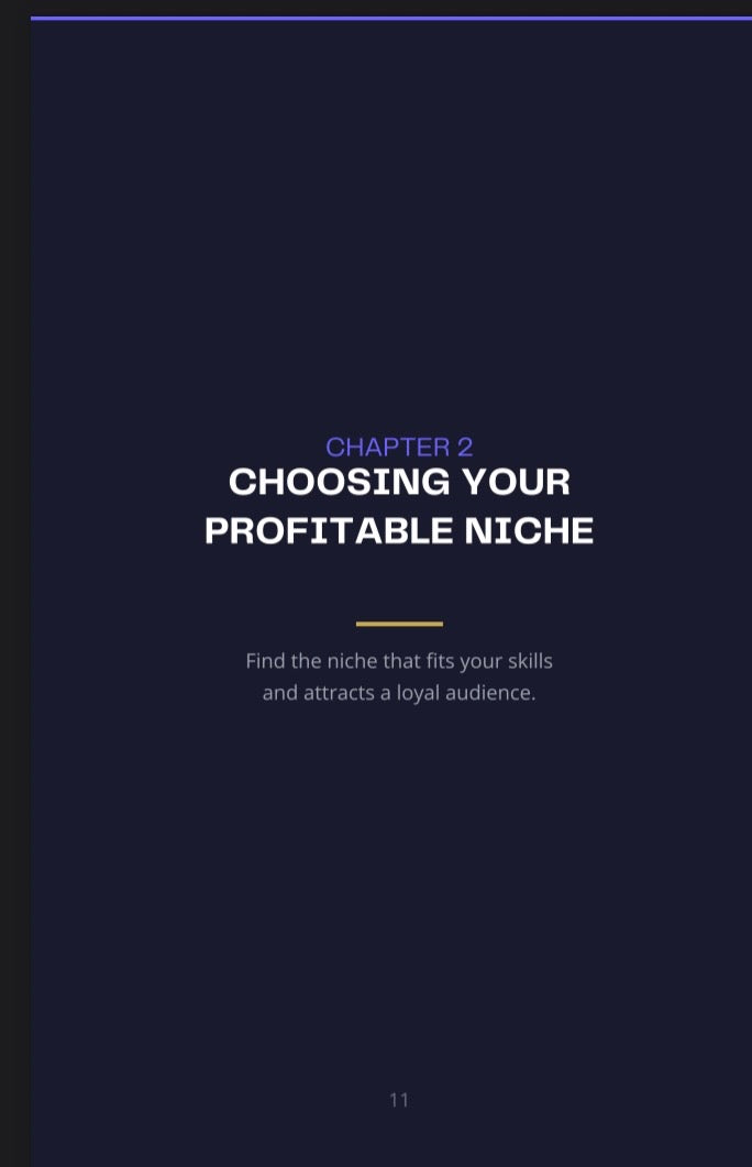 Ultimate faceless content blueprint