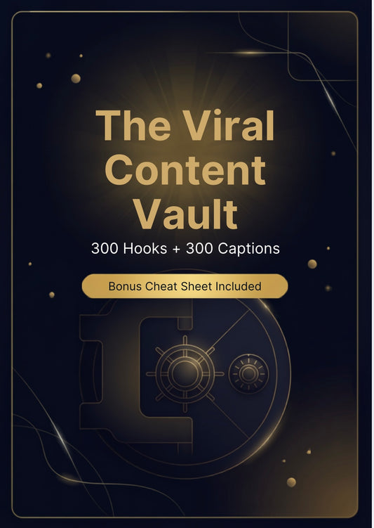 The Viral Content Vault: 600 Hooks & Captions to Grow on TikTok & Instagram