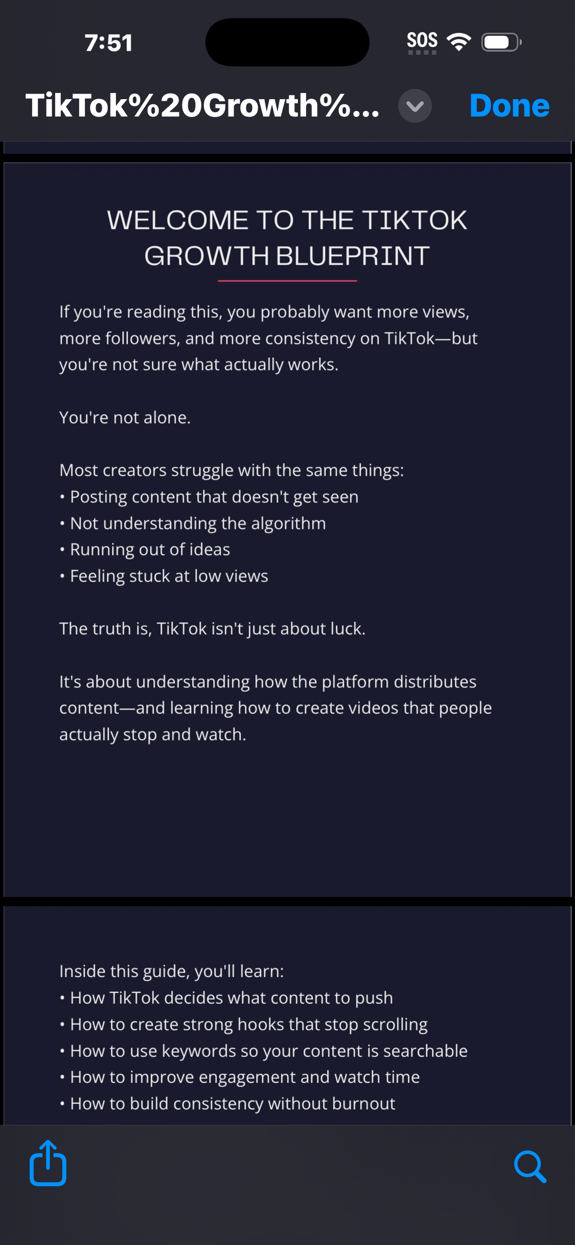 TikTok Growth Blueprint