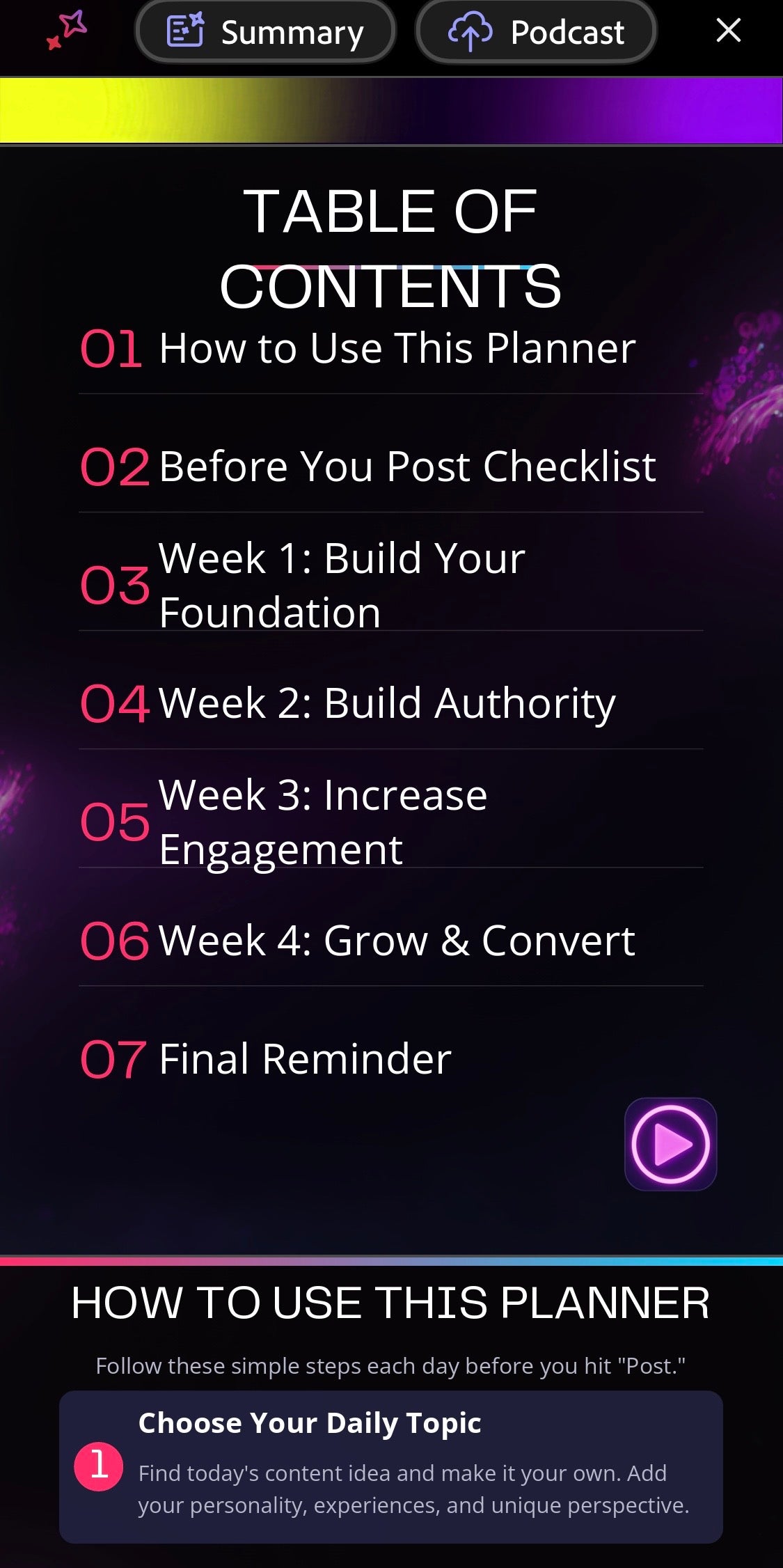 30-Day TikTok Content Planner: Your Daily Viral Content Calendar