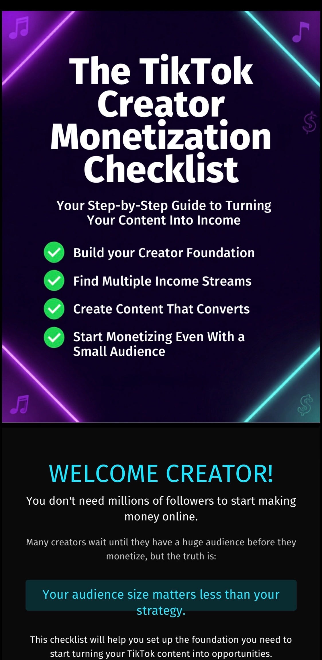 TikTok Creator Monetization Checklist: Your Step-by-Step Guide to Turning Content Into Income
