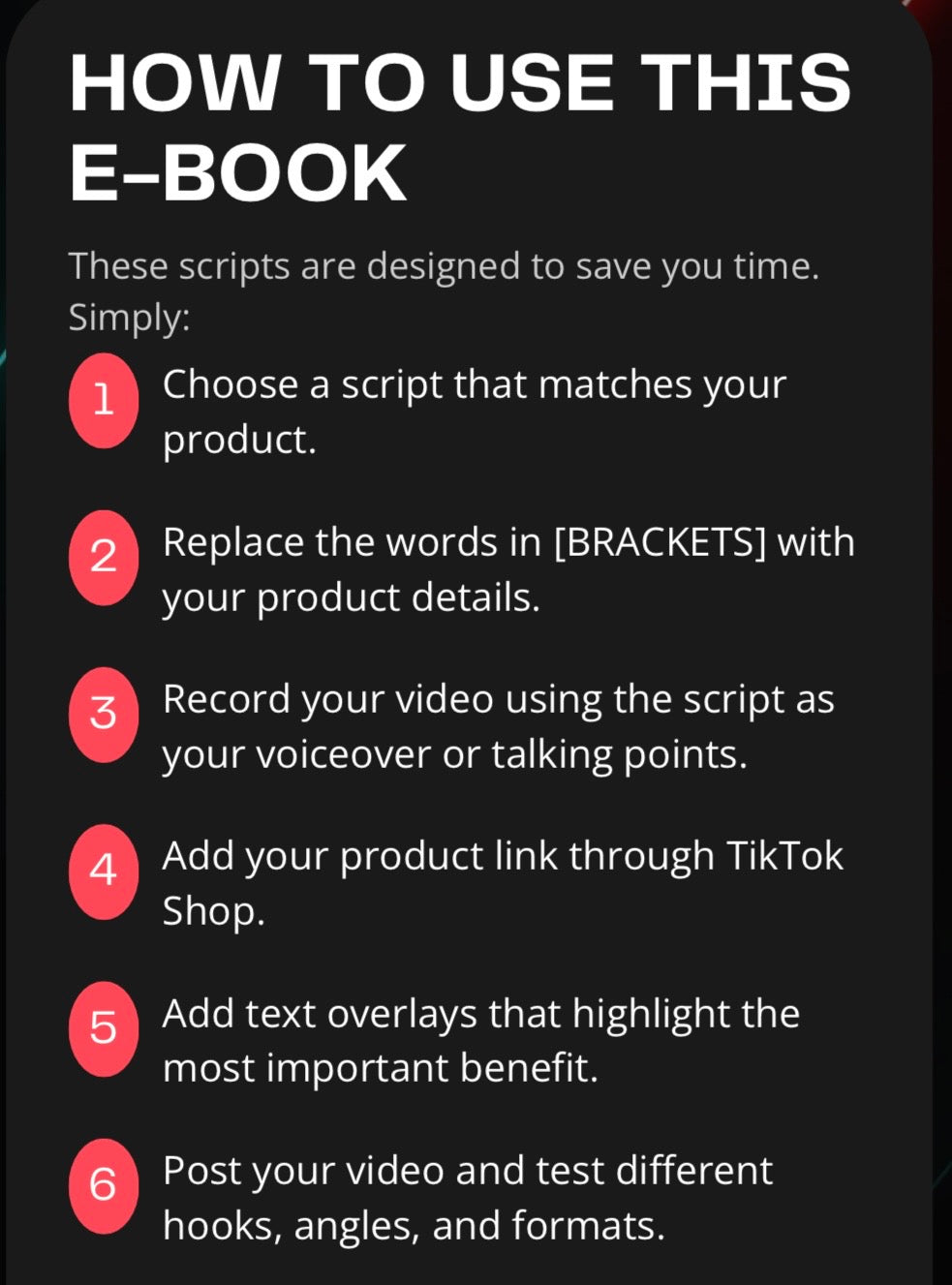 50 High-Converting Copy & Paste TikTok Shop Scripts for Sellers: Ready-to-Use Video Scripts to Boost Sales, Increase Conversions, and Create Content Faster