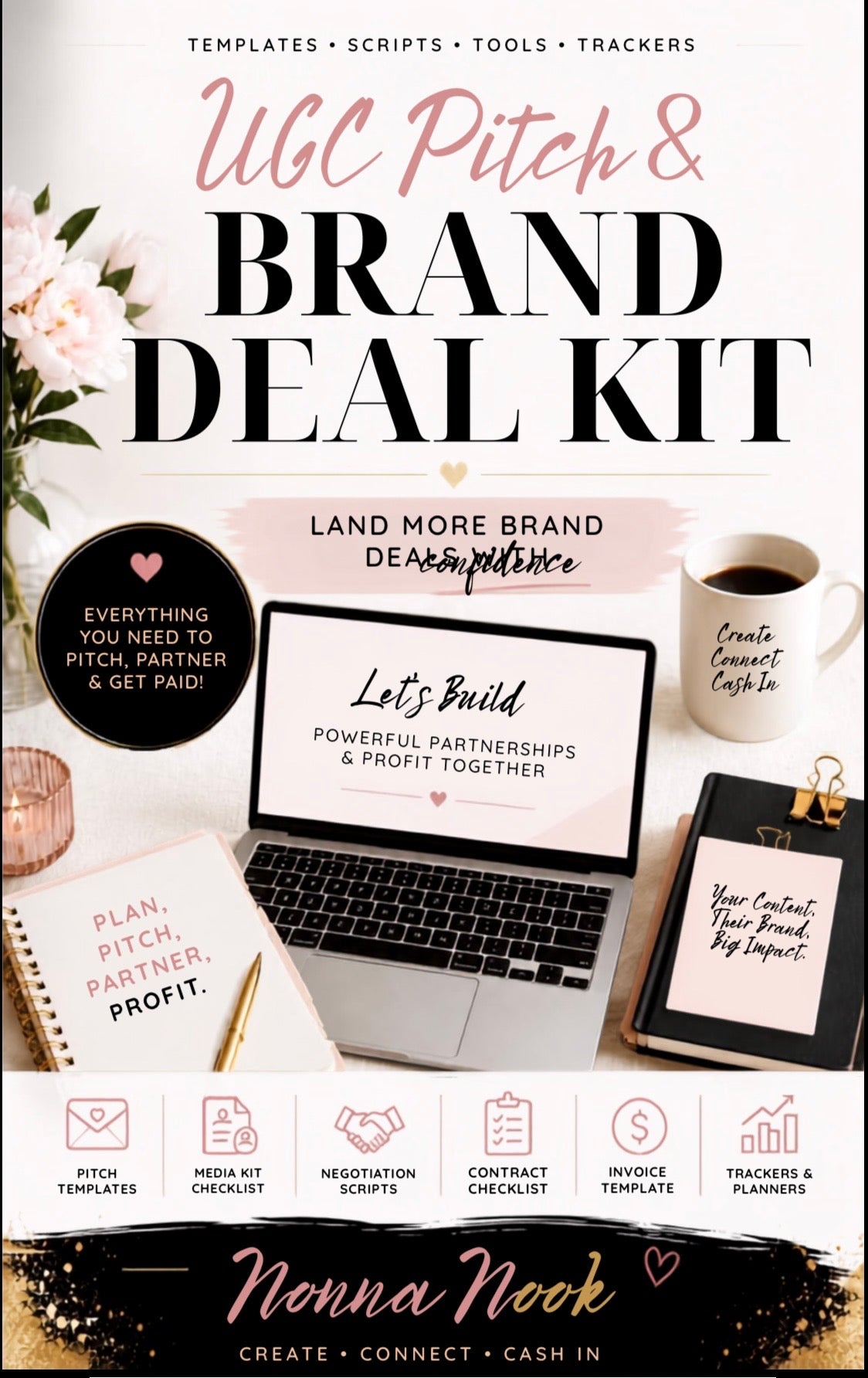 The Ultimate UGC Brand Kit: Find Brands, Pitch with Confidence & Land Paid Collaborations